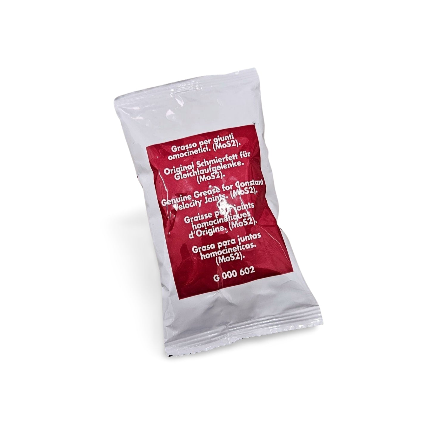 Busta grasso MoS2 per giunti omocinetici veicoli Citroen. Equivalente specifica G 000 602.