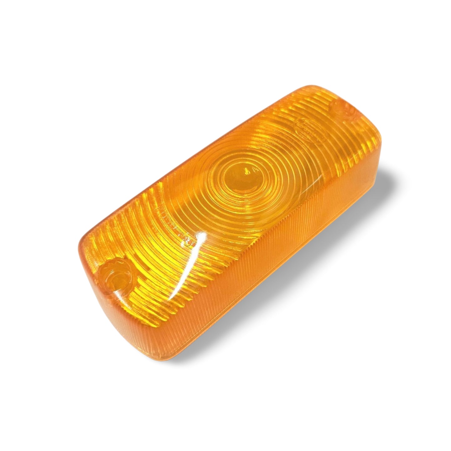 Lente di ricambio cover freccia anteriore arancione per Citroen Mehari (compatibile lato destro e sinistro)