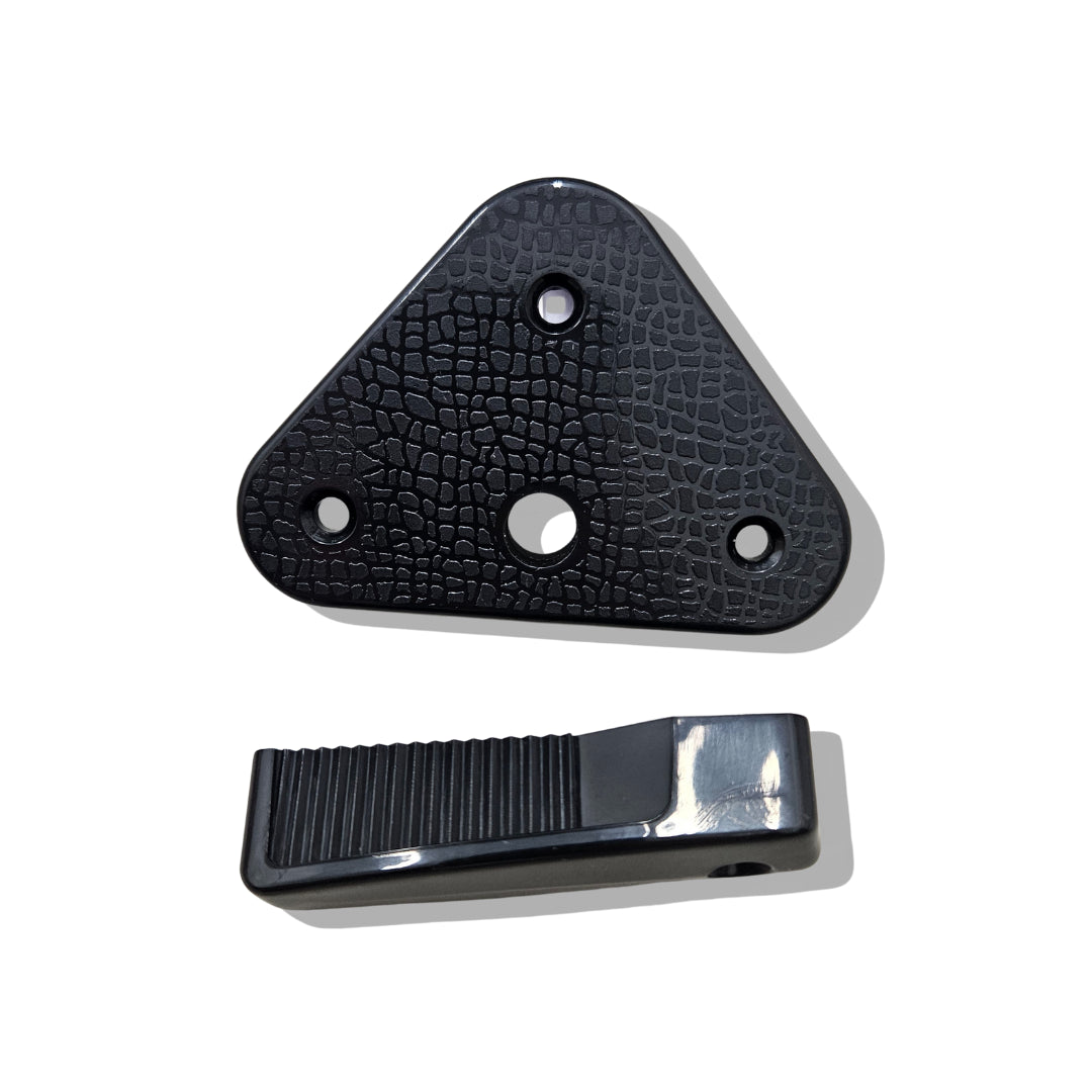 Coperchio con leva sgancio porta anteriore destra o sinistra per Citroën Dyane, ricambio interno colore nero