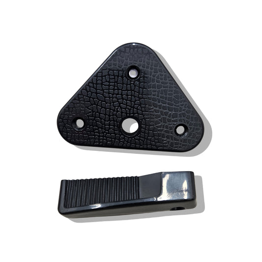 Coperchio con leva sgancio porta anteriore destra o sinistra per Citroën Dyane, ricambio interno colore nero