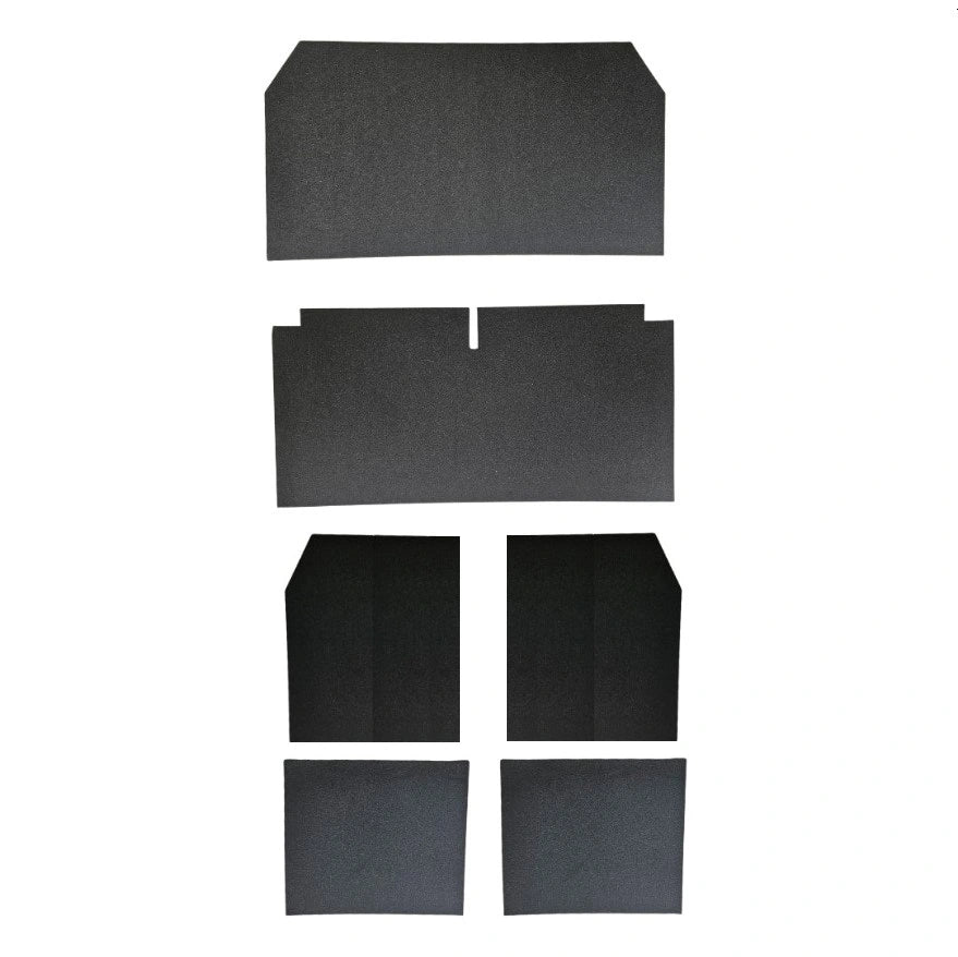 Set gommapiuma sagomata per sedili anteriori con schienale ad angolo retto e panca posteriore Citroen 2CV Dyane