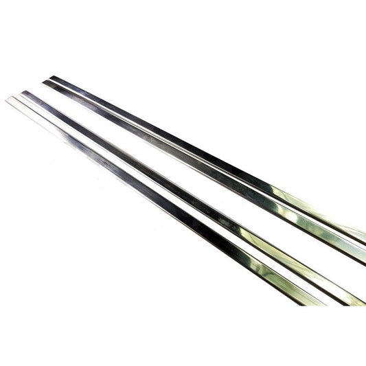 Set profili portiere cromate (4 pezzi) per Citroën Dyane.