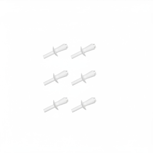Set rivetti in plastica n.6pz