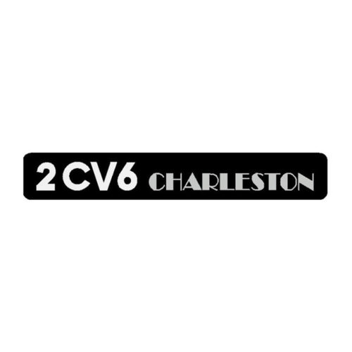 autogarage73 adesivo citroen scritta 2 cv6 charleston
